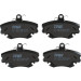 GDB1465 Bremsbelagsatz, Scheibenbremse COTEC