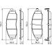 BOSCH | Bremsbelagsatz, Scheibenbremse | 0 986 494 152 BOSCH | Bremsbelagsatz, Scheibenbremse | 0 986 494 152