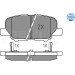 Meyle Bremsbelagsatz, Scheibenbremse MEYLE-ORIGINAL: True to OE 025 256 8814