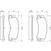 BOSCH | Bremsbelagsatz, Scheibenbremse | 0 986 424 383 BOSCH | Bremsbelagsatz, Scheibenbremse | 0 986 424 383