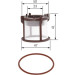 BOSCH | Kraftstofffilter | F 026 402 133