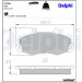 Delphi | Bremsbelagsatz, Scheibenbremse | LP766 Delphi | Bremsbelagsatz, Scheibenbremse | LP766