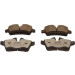 Bremsbelagsatz, Scheibenbremse QUARO SILVER CERAMIC QP3516C
