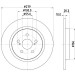 Hella | Bremsscheibe | 8DD 355 120-191