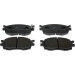 FDB1955 Bremsbelagsatz, Scheibenbremse PREMIER ECO FRICTION