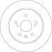 TRW | Bremsscheibe | DF6178 TRW | Bremsscheibe | DF6178