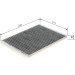 BOSCH 1 987 435 553 Innenraumfilter BOSCH 1 987 435 553 Innenraumfilter