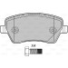 601641 Bremsbelagsatz, Scheibenbremse