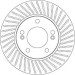 TRW | Bremsscheibe | DF6463 TRW | Bremsscheibe | DF6463