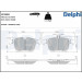 Delphi | Bremsbelagsatz, Scheibenbremse | LP2490