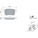 BOSCH | Bremsbelagsatz, Scheibenbremse | 0 986 494 331 BOSCH | Bremsbelagsatz, Scheibenbremse | 0 986 494 331