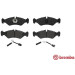 Brembo | Bremsbelagsatz, Scheibenbremse | P 50 081 Brembo | Bremsbelagsatz, Scheibenbremse | P 50 081