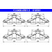 13.0460-0501.2 Zubehörsatz, Scheibenbremsbelag