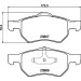 Hella | Bremsbelagsatz, Scheibenbremse | 8DB 355 010-641