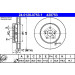 ATE | Bremsscheibe | 24.0128-0753.1 ATE | Bremsscheibe | 24.0128-0753.1