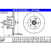ATE | Bremsscheibe | 24.0113-0142.1 ATE | Bremsscheibe | 24.0113-0142.1