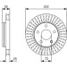 BOSCH | Bremsscheibe | 0 986 479 C38 BOSCH | Bremsscheibe | 0 986 479 C38