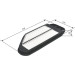 BOSCH F 026 400 349 Luftfilter BOSCH F 026 400 349 Luftfilter