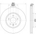 Hella | Bremsscheibe | 8DD 355 129-691