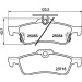 Hella | Bremsbelagsatz, Scheibenbremse | 8DB 355 020-501