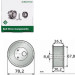 INA | Spannrolle, Zahnriemen | 531 0894 10