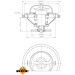 NRF | Thermostat, Kühlmittel | 725073