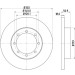 Hella | Bremsscheibe | 8DD 355 117-281