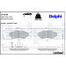 Delphi | Bremsbelagsatz, Scheibenbremse | LP1630 Delphi | Bremsbelagsatz, Scheibenbremse | LP1630