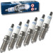 BOSCH 6 x Bosch Zündkerze Nickel 0 242 229 630