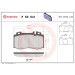 Brembo | Bremsbelagsatz, Scheibenbremse | P 50 041 Brembo | Bremsbelagsatz, Scheibenbremse | P 50 041