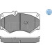Meyle Bremsbelagsatz, Scheibenbremse MEYLE-ORIGINAL: True to OE 025 207 8418