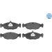 025 205 4716 Bremsbelagsatz, Scheibenbremse MEYLE-ORIGINAL: True to OE.