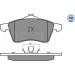 Meyle | Bremsbelagsatz, Scheibenbremse | 025 218 8319/PD Meyle | Bremsbelagsatz, Scheibenbremse | 025 218 8319/PD