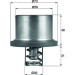 Mahle | Thermostat, Kühlmittel | THD 2 89 Mahle | Thermostat, Kühlmittel | THD 2 89