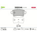Valeo | Bremsbelagsatz, Scheibenbremse | 302034A