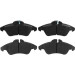 TRW Bremsbelagsatz, Scheibenbremse COTEC GDB1220