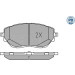 Meyle | Bremsbelagsatz, Scheibenbremse | 025 227 8218/PD Meyle | Bremsbelagsatz, Scheibenbremse | 025 227 8218/PD