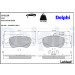 Delphi | Bremsbelagsatz, Scheibenbremse | LP2220 Delphi | Bremsbelagsatz, Scheibenbremse | LP2220