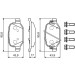BOSCH | Bremsbelagsatz, Scheibenbremse | 0 986 494 934 BOSCH | Bremsbelagsatz, Scheibenbremse | 0 986 494 934