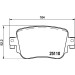 Hella | Bremsbelagsatz, Scheibenbremse | 8DB 355 021-911