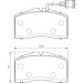 BOSCH Bremsbelagsatz, Scheibenbremse 0 986 424 664