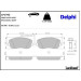 Delphi Bremsbelagsatz, Scheibenbremse LP1792
