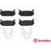 Brembo | Bremsbelagsatz, Scheibenbremse | P 24 036 Brembo | Bremsbelagsatz, Scheibenbremse | P 24 036