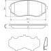 0 986 494 855 Bremsbelagsatz, Scheibenbremse 0 986 494 855 Bremsbelagsatz, Scheibenbremse