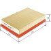 BOSCH 1 457 433 090 Luftfilter BOSCH 1 457 433 090 Luftfilter