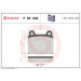 Brembo | Bremsbelagsatz, Scheibenbremse | P 85 002 Brembo | Bremsbelagsatz, Scheibenbremse | P 85 002