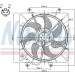 Nissens | Lüfter, Motorkühlung | 85014 Nissens | Lüfter, Motorkühlung | 85014