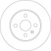 TRW | Bremsscheibe | DF4344