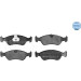 025 218 6217 Bremsbelagsatz, Scheibenbremse MEYLE-ORIGINAL: True to OE.