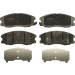GDB1715 Bremsbelagsatz, Scheibenbremse COTEC